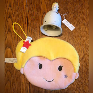 Hallmark Bundle Itty Bitty Rainbow Brite Purse and Angel Bell